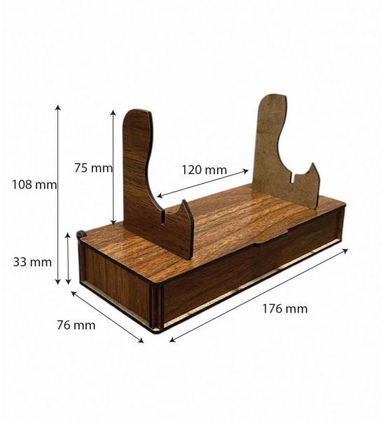 Bıçak Standlı Kutu 176x76x108mm T77