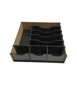 Çekmece içi Ahşap Para Düzenleyici 25x25x6cm T429