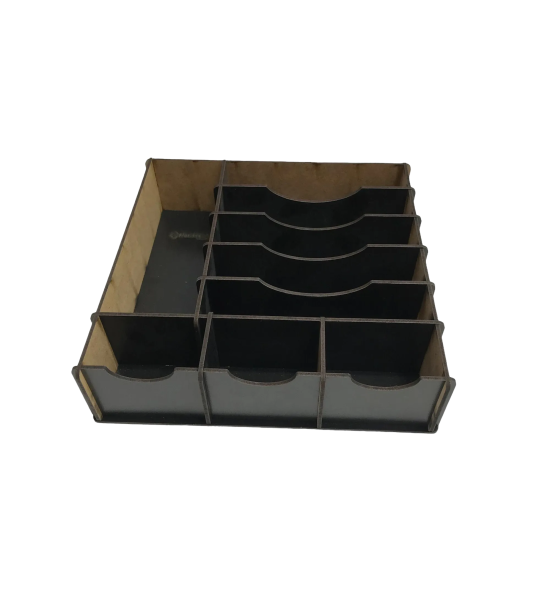 Çekmece içi Ahşap Para Düzenleyici 25*25*6cm T429