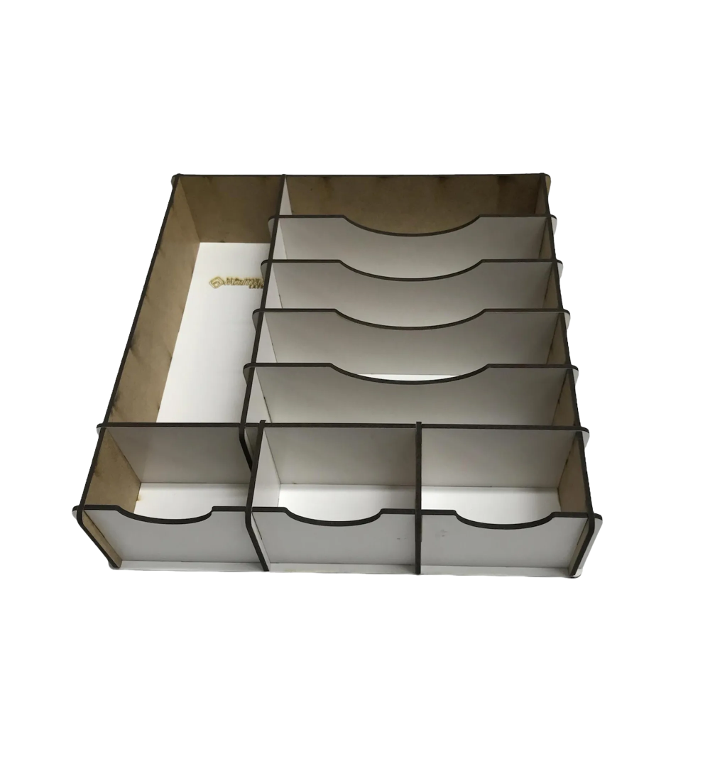 Çekmece içi Ahşap Para Düzenleyici 25*25*6cm T429