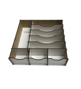 Çekmece içi Ahşap Para Düzenleyici 25*25*6cm T429