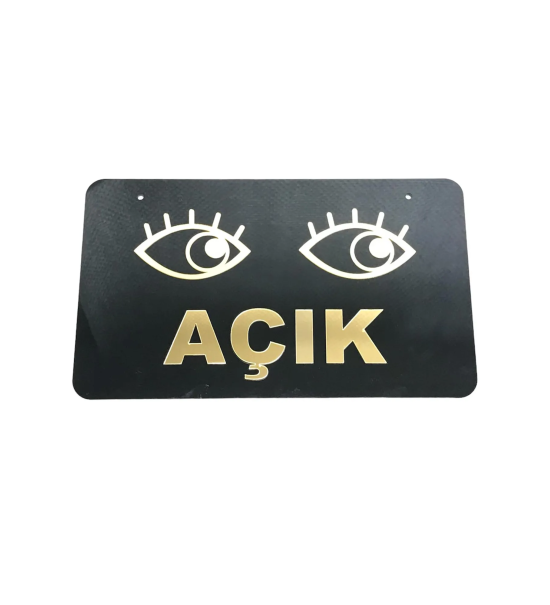 Mağaza Açık-Kapalı Tabela T214
