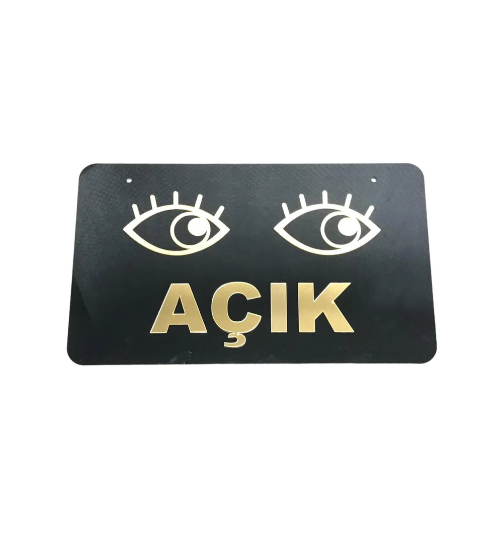 Mağaza Açık-Kapalı Tabela T214