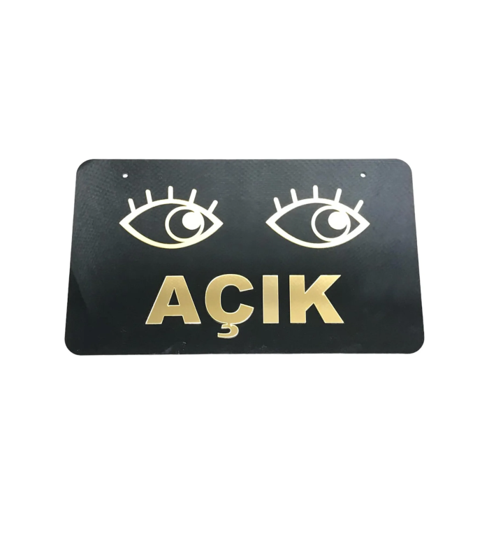 Mağaza Açık-Kapalı Tabela T214