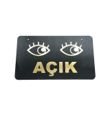 Mağaza Açık-Kapalı Tabela T214