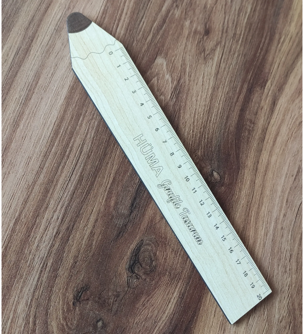 20cm Kalem Cetvel T363