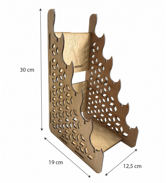 Bıçak Standı 5'li Desenli T422