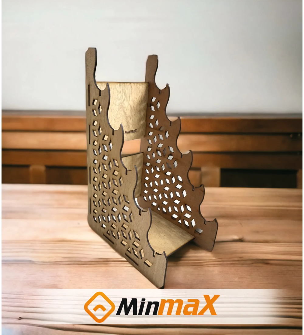 Bıçak Standı 5'li Desenli T422