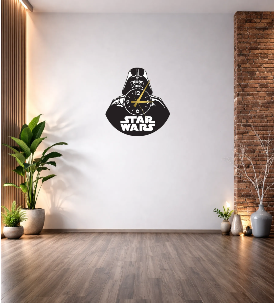 Star Wars Dekor Duvar Saati T39