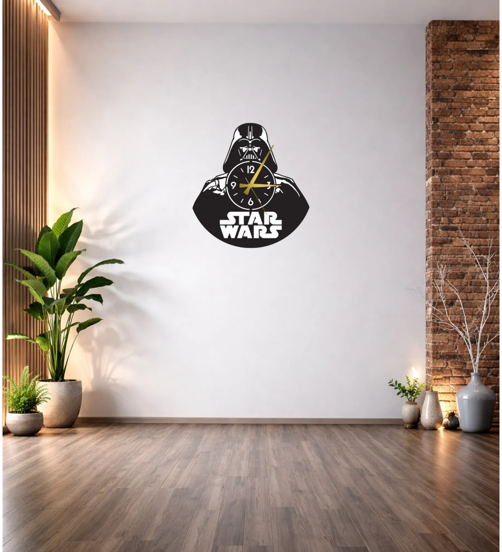 Star Wars Dekor Duvar Saati T39