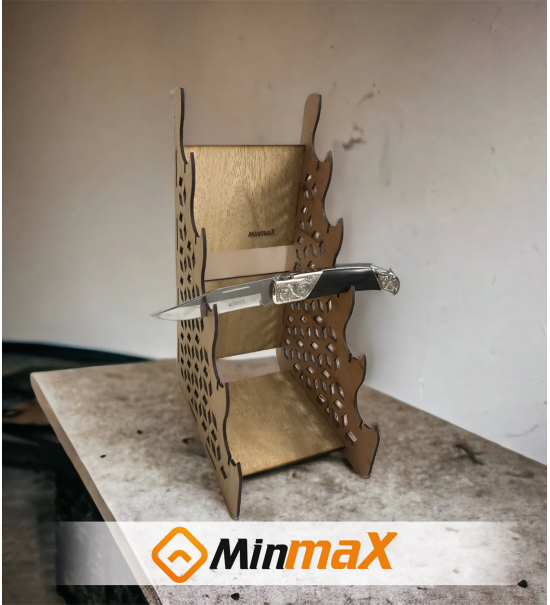 Bıçak Standı 5'li Desenli T422