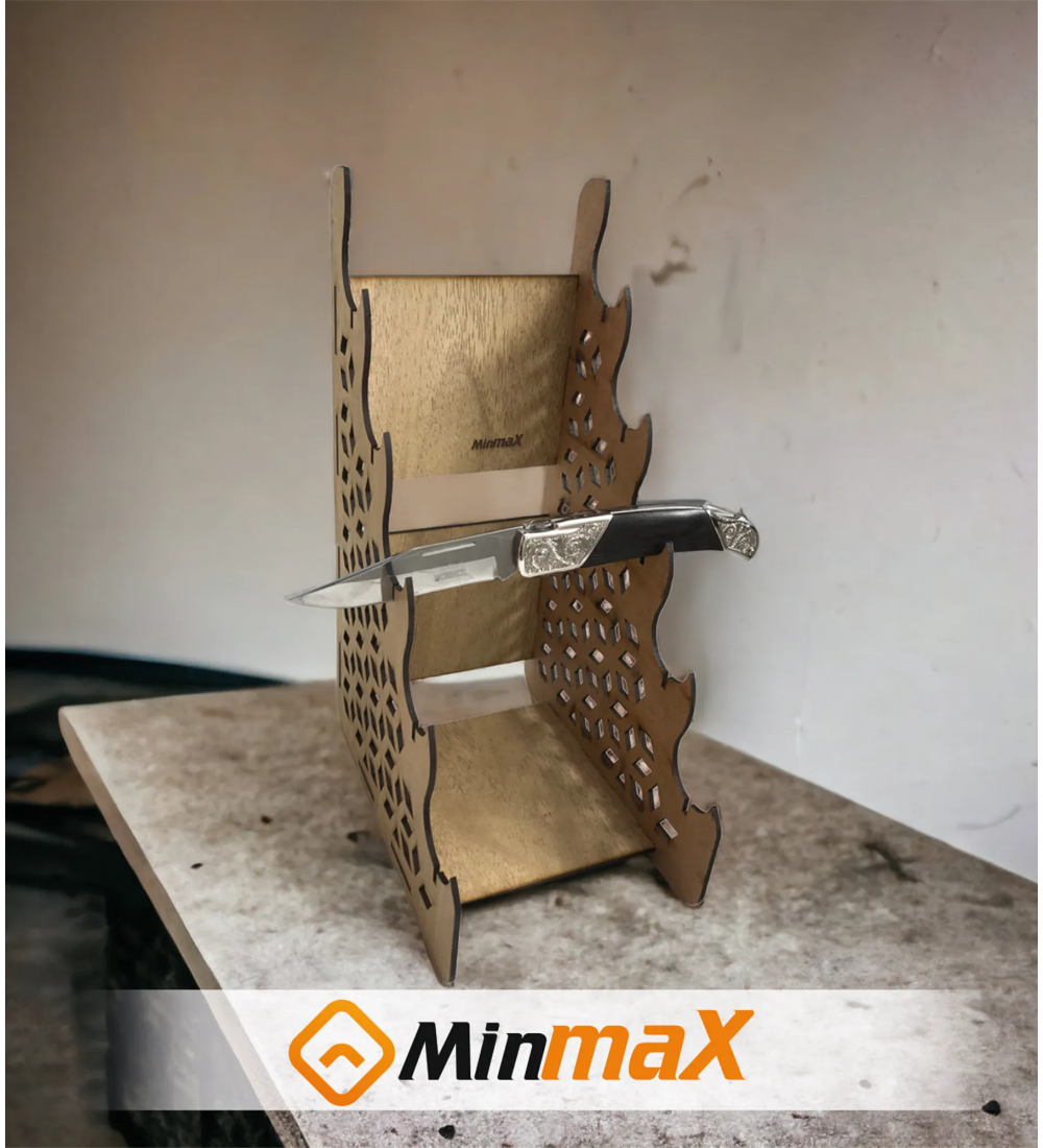 Bıçak Standı 5'li Desenli T422