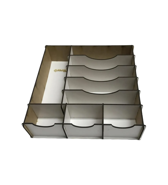 Çekmece içi Ahşap Para Düzenleyici 25*25*6cm T75