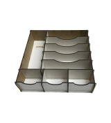 Çekmece içi Ahşap Para Düzenleyici 25*25*6cm T75