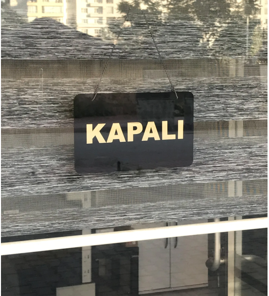 Mağaza Açık-Kapalı Tabela T213