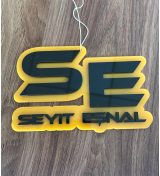 İsme Özel Dikiz Ayna Süsü T276