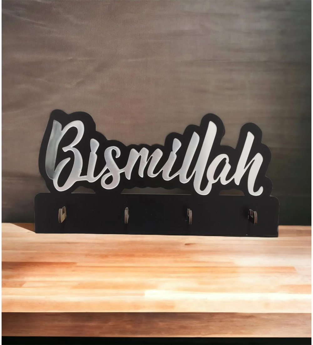 Bismillah Anahtarlık Askısı T421